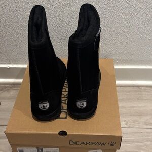 BearPaw Black Winter Boots